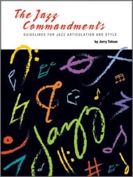 The Jazz Commandments C Instruments Book with Online Audio Access cover Thumbnail